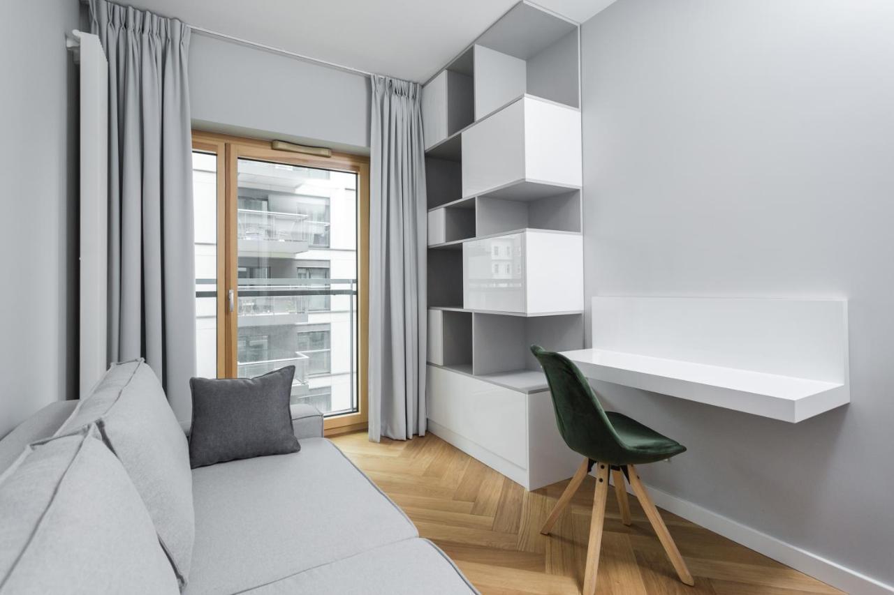 Luxury Apartments Mennica Residence - Golden Apartments - City Center Warschau Exterior foto